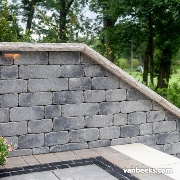 Unilock Ledgestone Buff Coping